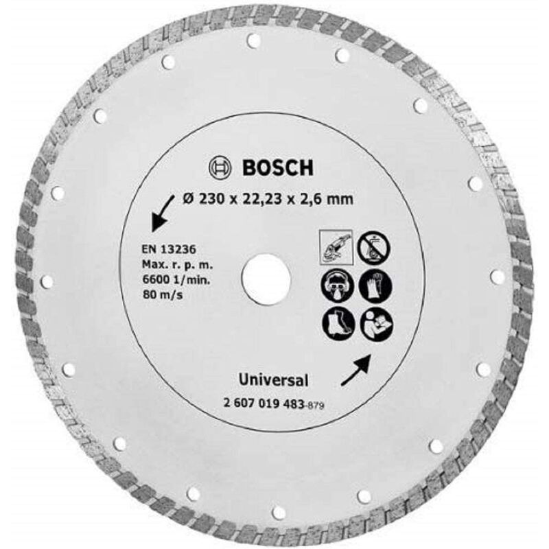 Image of 2607019483 - Disco di taglio diamantato Turbo, Ø 230 mm - Bosch