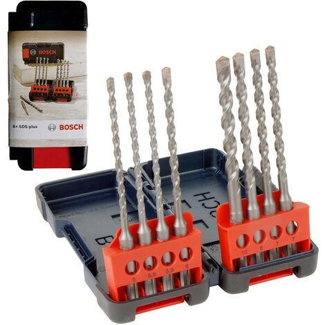 Bosch 2607019904 SDS+ Drill Bit Set 8 Pieces