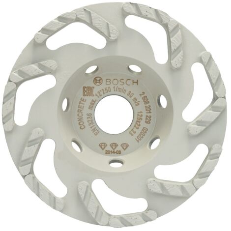 BOSCH 2608201229 - Vaso diamante Best Concrete Seg.L: 125x22,23