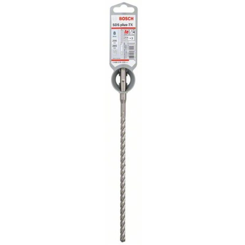 

Bosch - BROCA SDSPLUS-7X 08X200X265 4ESP.PUNT.CE