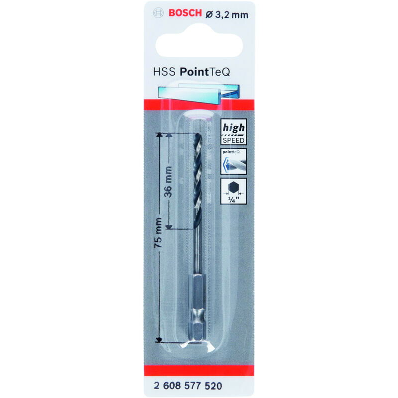 

HSS PointTeQ Hex: 3.2 2608577520 - Bosch