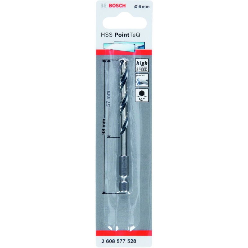 

HSS PointTeQ Hex: 6.0 2608577528 - Bosch