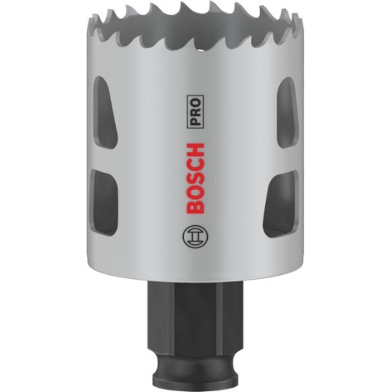 1x Crown Saw pro Multi Material Power Change Plus (per legno tenero, cartongesso, ø 43 mm, Accessori professionali per foratura) - Bosch