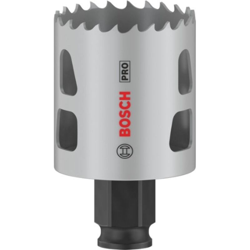 1x Crown Saw pro Multi Material Power Change Plus (per legno tenero, cartongesso, ø 44 mm, Accessori professionali per foratura) - Bosch