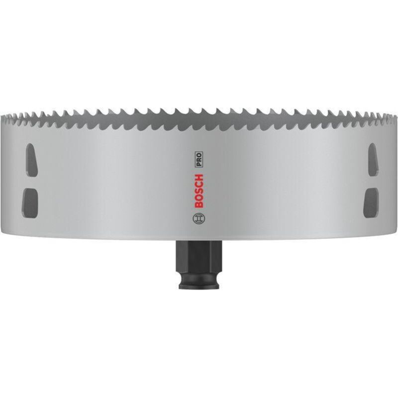 1x Crown Saw pro Multi Material Power Change Plus (per legno tenero, cartongesso, ø 168 mm, Accessori professionali per foratura) - Bosch