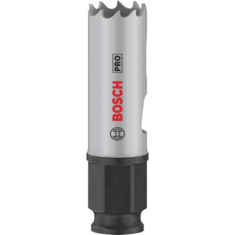 1x Crown Saw pro Multi Material Power Change Plus (per legno tenero, cartongesso, ø 19 mm, Accessori professionali per foratura) - Bosch