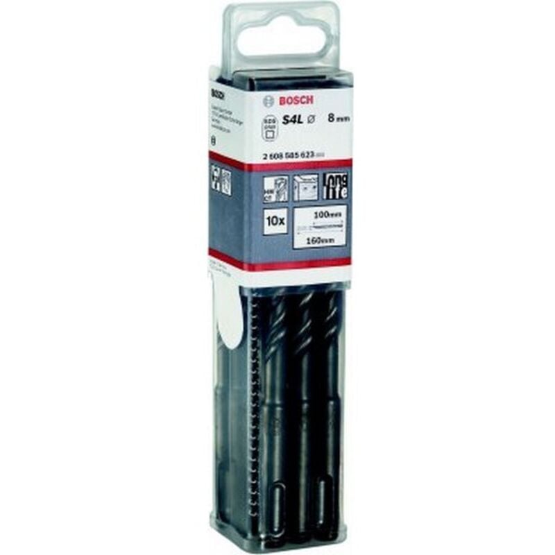 Lot de forets marteau SDS-plus-5, boîte grand format pour artisans, Ø : 12 mm, Long. hélice 150 mm, Long. totale 210 mm