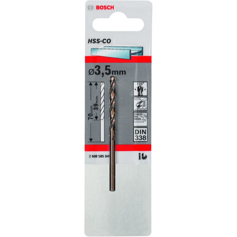 Bosch - Broca para metal HSS-Co din 338 (35 x 39 x 70 mm) 2608585845