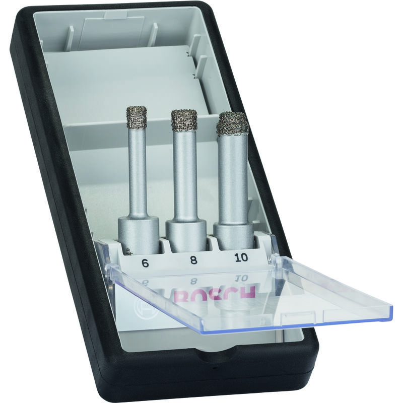 

BOSCH 2608587145 Broca diamante EasyDry: Robustline 3 uds