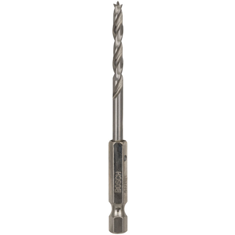 Mèche Hélicoïdale Bois Bosch 2608595520 – HSS, Ø 4 mm