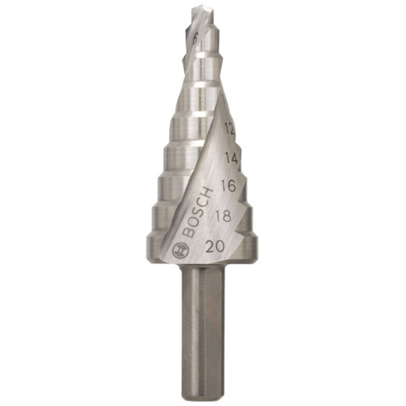 Bosch HSS 4 to 20 mm Drill Bit, 70.5 mm, Round Shank, 1