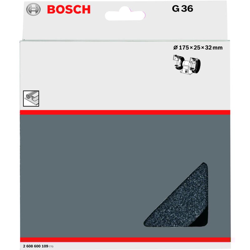 

BOSCH 2608600109 Piedra afilar: 175x25x32mm G36