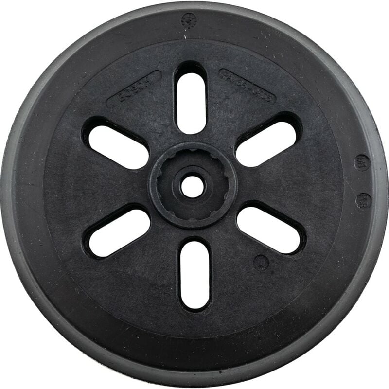 Bosch 150MM Medium Rubber Backing Pad for Use with GEX150 AC/Turbo - 2 608 601 0