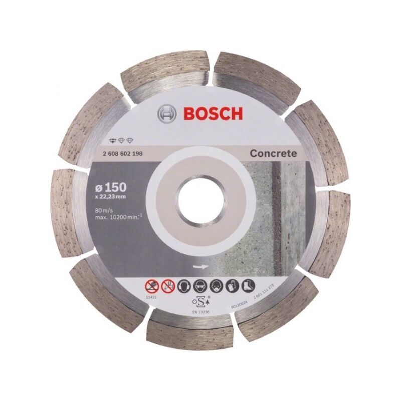 Image of Standard for Concrete Disco diamantato per smerigliatrice - 150x2,0 mm - Bosch