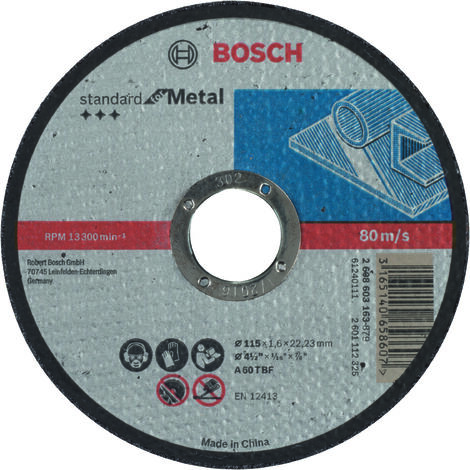 BOSCH Disque à tronçonner standard for Métal
