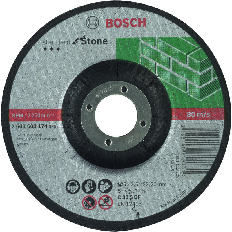 

BOSCH 2608603174 Disco de corte Standard for Stone (piedra)