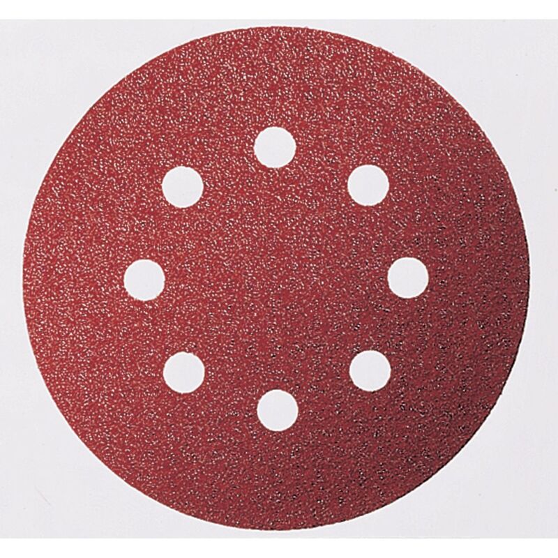 Lot de 5 Disques abrasifs Expert for Wood Ø115 8 Trous Gr 240 BOSCH 2608605657 - vue 2