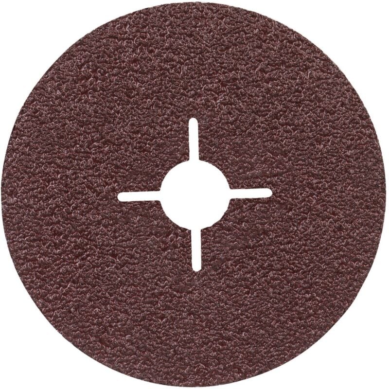 50x disques abrasifs sur fibres Expert for Metal corindon 125 mm 22 mm 24 - 2608605474 - Bosch