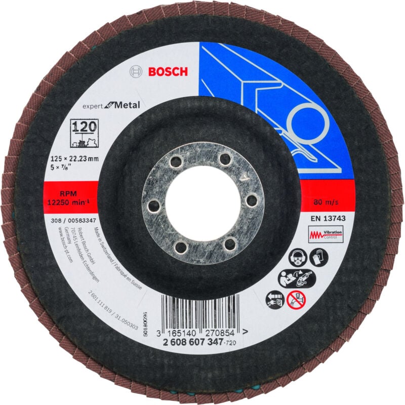 

BOSCH 2608607347 Plato pulidor X551, Expert for Metal Ø 125 mm