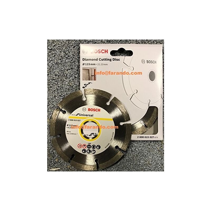 Bosch - 2608615027 diamond disc universal turbo 230 X22.33 mm