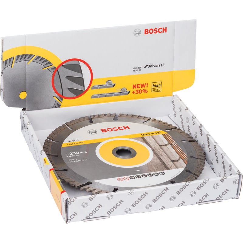 

BOSCH 2608615066 - 10 Discos de diamante Standard for Universal 230mm