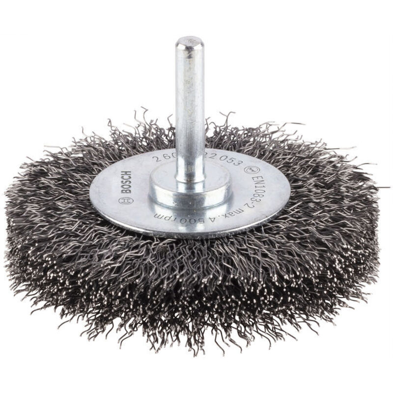 Bosch Brushing Pro Metal Clean Wire Wheel Straight Shank 75 X 0.3 Mm 2608622053