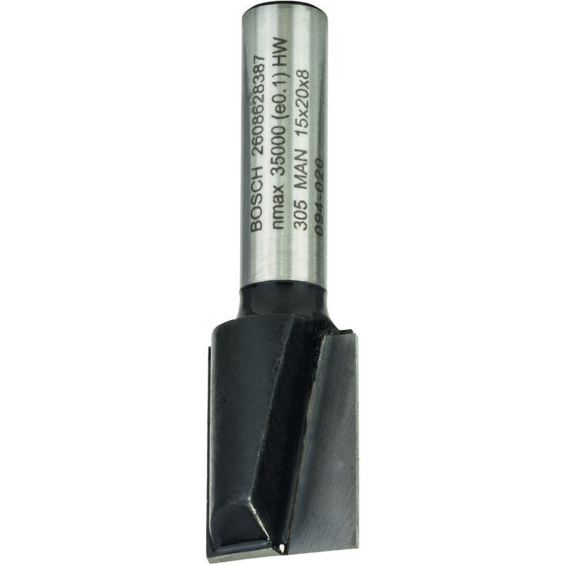 

BOSCH 2608628387 Fresa de ranurar 8 mm D1 15 mm L 20 mm G 51 mm