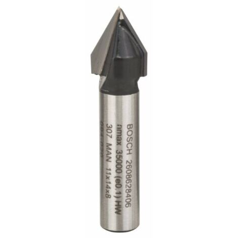 Bosch 2608628406 Fresa per scanalature a V