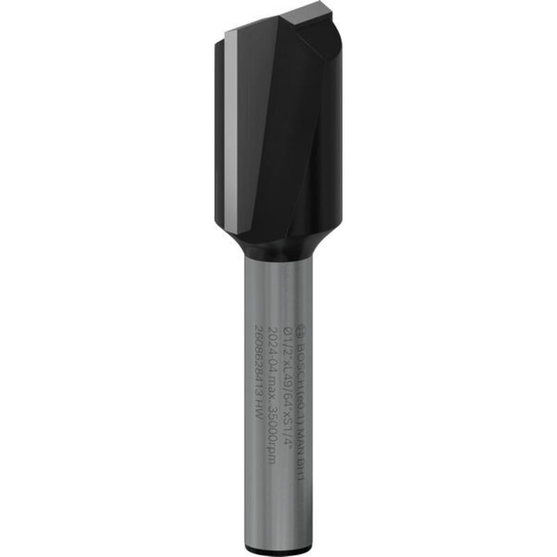 Fresa a tazza, 1/4 di pollice, D 12,7 mm, L 19,6 mm, G 51 mm