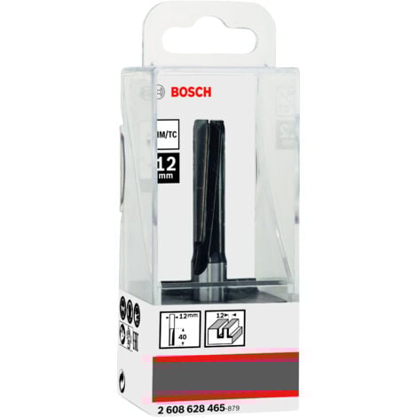 G 81 mm D1 25 mm 12 mm Bosch 2 608 628 469 L 40 mm pack de 1 Fresas de ranurar