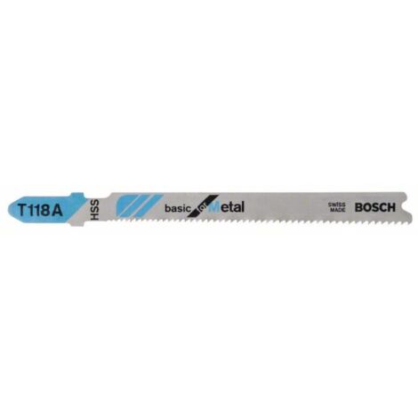 BOSCH 2608631507 Lama per seghetto alternativo T 118 A