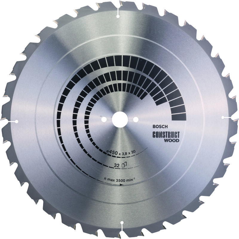 

BOSCH 2608640694 Hoja De Sierra circular CW WO S 450x30-32