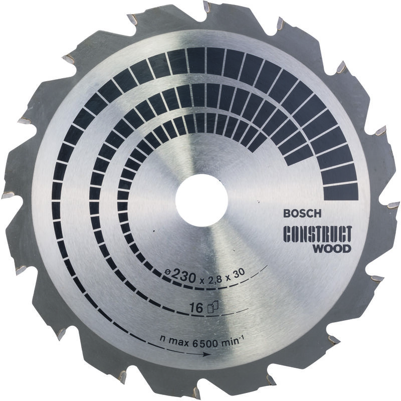 

BOSCH 2608640635 Hoja De Sierra circular CW WO H 230x30-16
