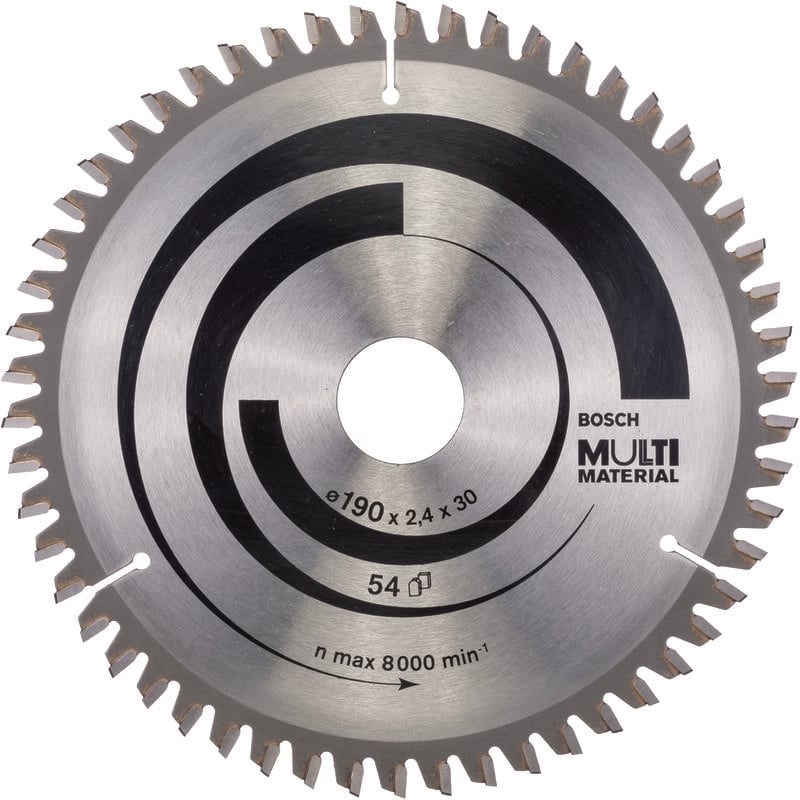 

BOSCH 2608640509 Hoja De Sierra Circ. MM MU H 190x30-54