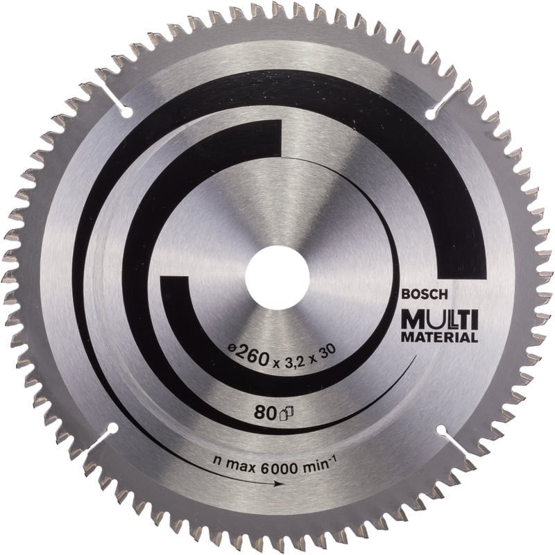 

BOSCH 2608641204 Hoja De Sierra circular MM MU B 260x30-80