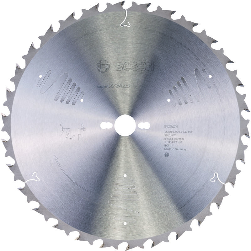 

BOSCH 2608642504 Hoja De Sierra circular EX WO S 350x30-30