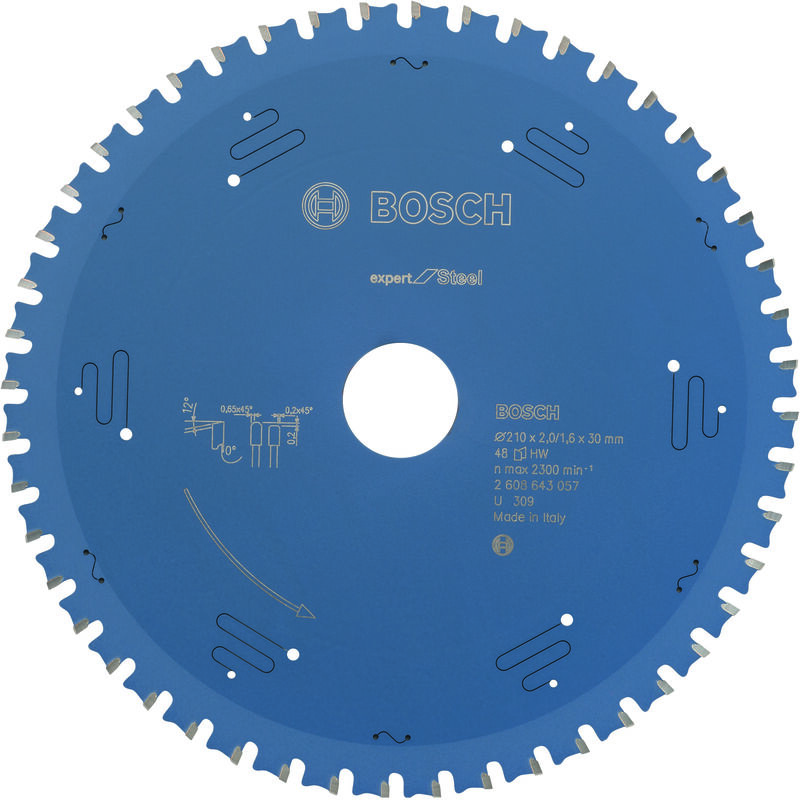

BOSCH 2608643057 Hoja De Sierra circular EX SL H 210x30-48