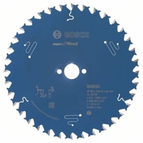 Bosch 2608644030 Disco de sierra circular CSB Expert madera 180x20x36D