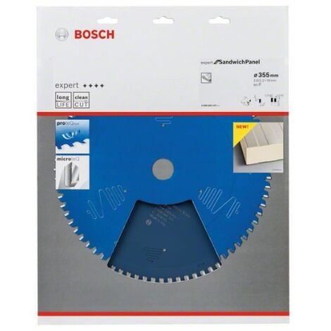 Bosch Accessories Expert for Sandwich Panel 2608644143 Lame de scie circulaire 235 x 30 x 1.8 mm Nombre de dents: 50 1 pc(s) X113011