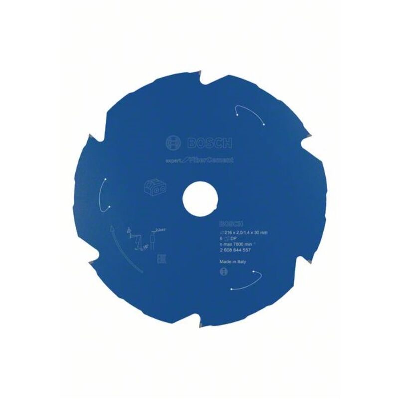 

Bosch Hoja de sierra circular Expert para fibrocemento, 216 x 2 / 1,4 x 30, 6 dientes