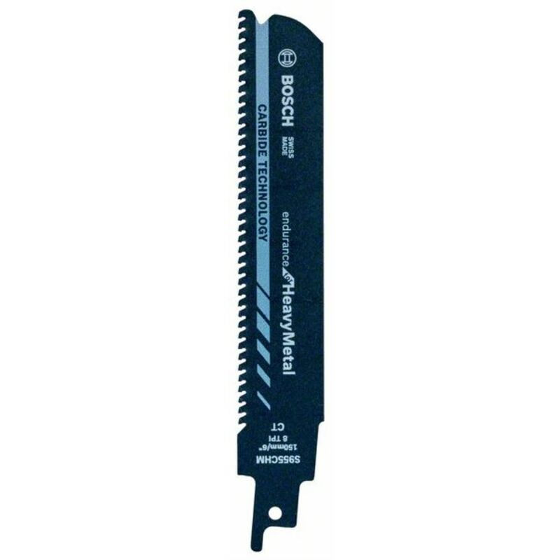 

Bosch Hoja de sierra sable S 955 CHM. Endurance for HeavyMetal. Paquete de 10
