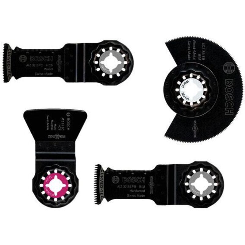 Bosch 2608661696 Floor and Installation Set for Multi-tools, 4 Piece BPA608661696