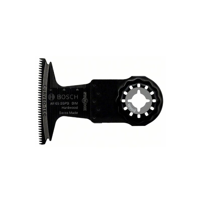 Professional 1x Hoja de sierra de inmersión bim aii 65 bspb (para madera dura, 40 x 65 mm, accesorios Multiherramienta) - Bosch