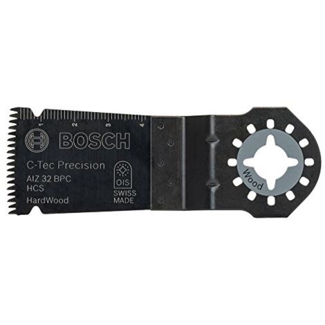 BOSCH 2608662362 LAME DE SCIE PLONGEANTE HCS PRÉCISION AIZ 32 EPC HARD WOOD 40 X 32 MM