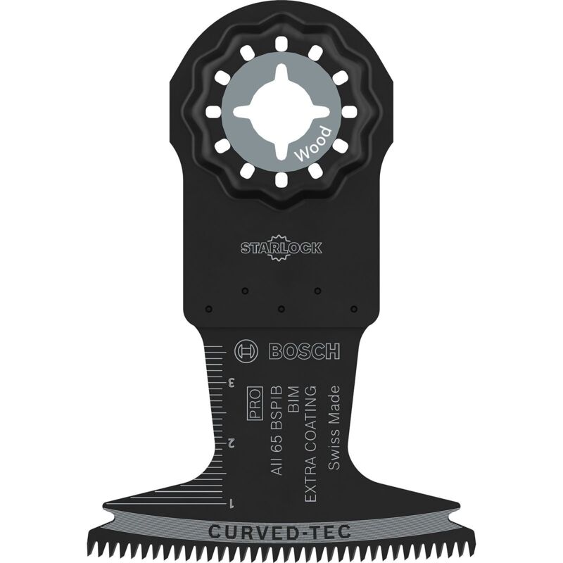 Lame Starlock Pro Bimétal AII 65 BSPIB pour Bois dur 65 x 40 mm 5 pièces BOSCH 2608669083