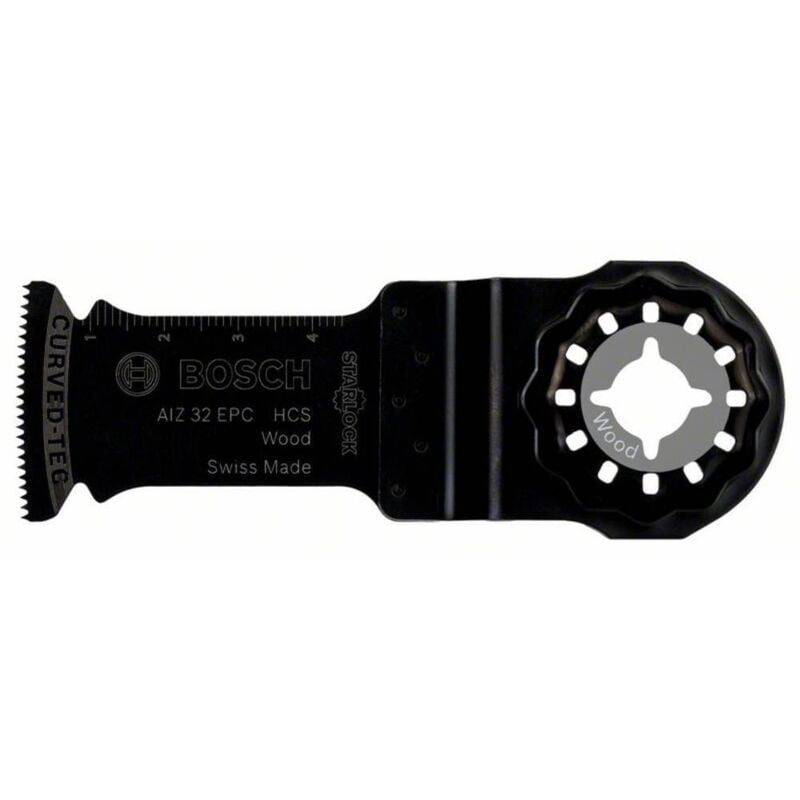 Bosch - Lame de scie plongeante aiz 32 ec Wood, hcs, 40 x 32 mm, lot de 5 2608661626