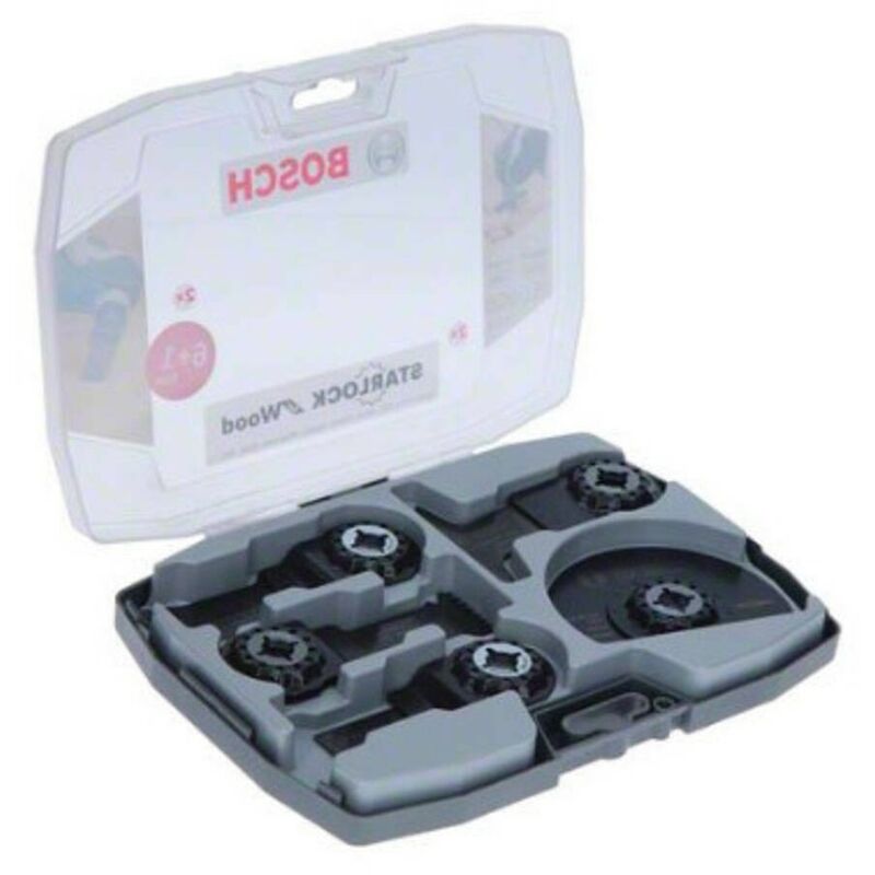 

2608664623 Set 6+1 accesorios Starlock for Wood para multiherramientas - Bosch