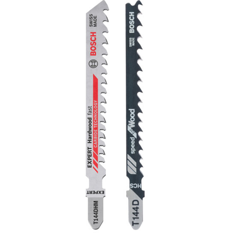 Set di lame per seghetto alternativo: T 144 D + 1 EXPERT 'Hardwood Fast' T 144 DHM, 25 pezzi