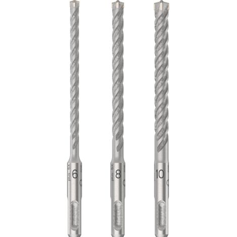 BOSCH 2608833912 2608833912-BROCA SDS-PLUS-5X: SET 3 UDS: 6, 8, 10,