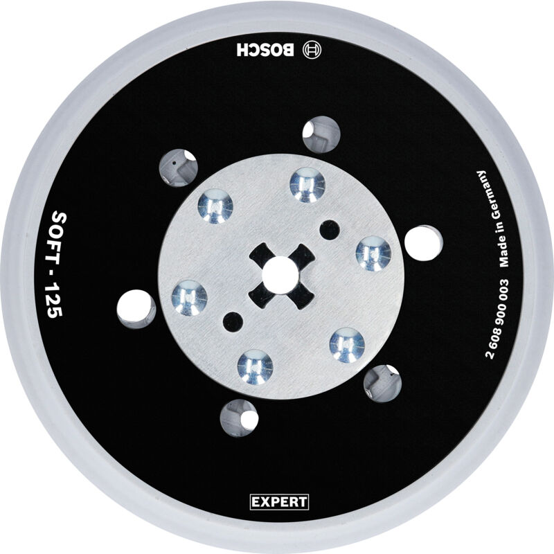 

BOSCH 2608900003 Platos de soporte multiperforados de uso universal Expert Multihole de 125 mm, blando